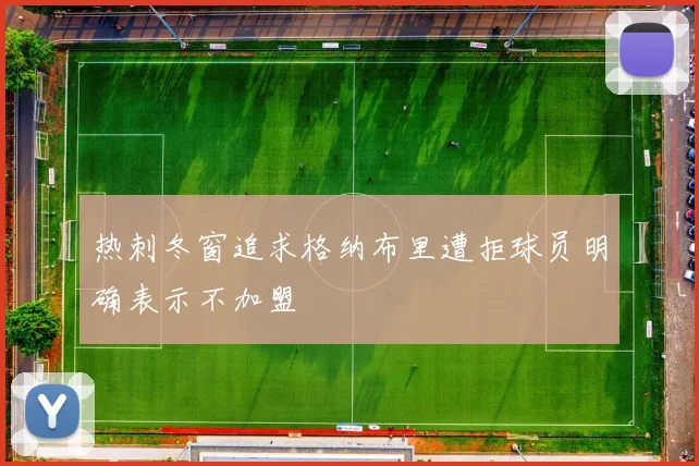 热刺冬窗追求格纳布里遭拒球员明确表示不加盟